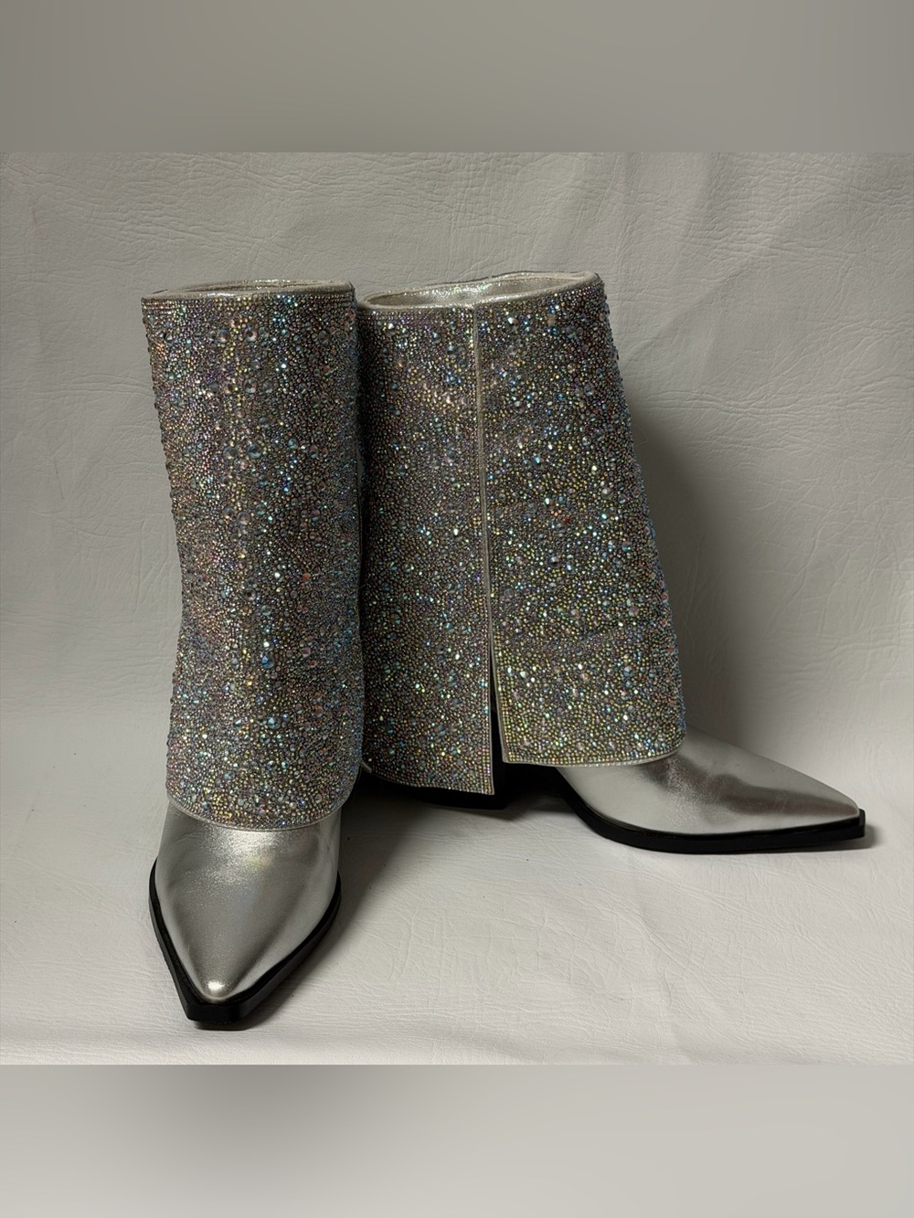 Azalea Wang Annabelle Silver Western
Boots Sz 9 - Picture 7 of 10